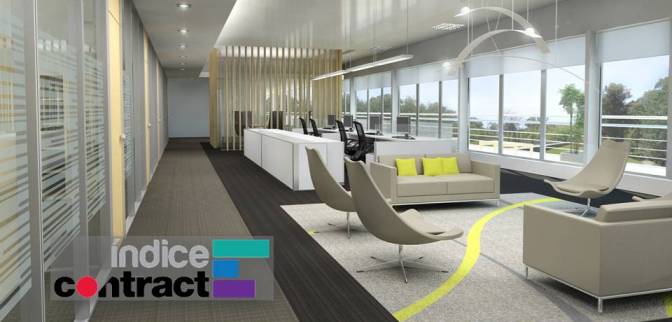 Costo de interiores de oficinas
